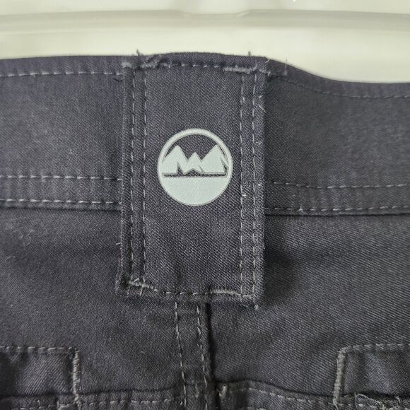 Wrangler Men’s Cargo Tek Flex Waist Hiking Pants 33x32 Black NW788NB – Outdoor - Picture 9 of 11